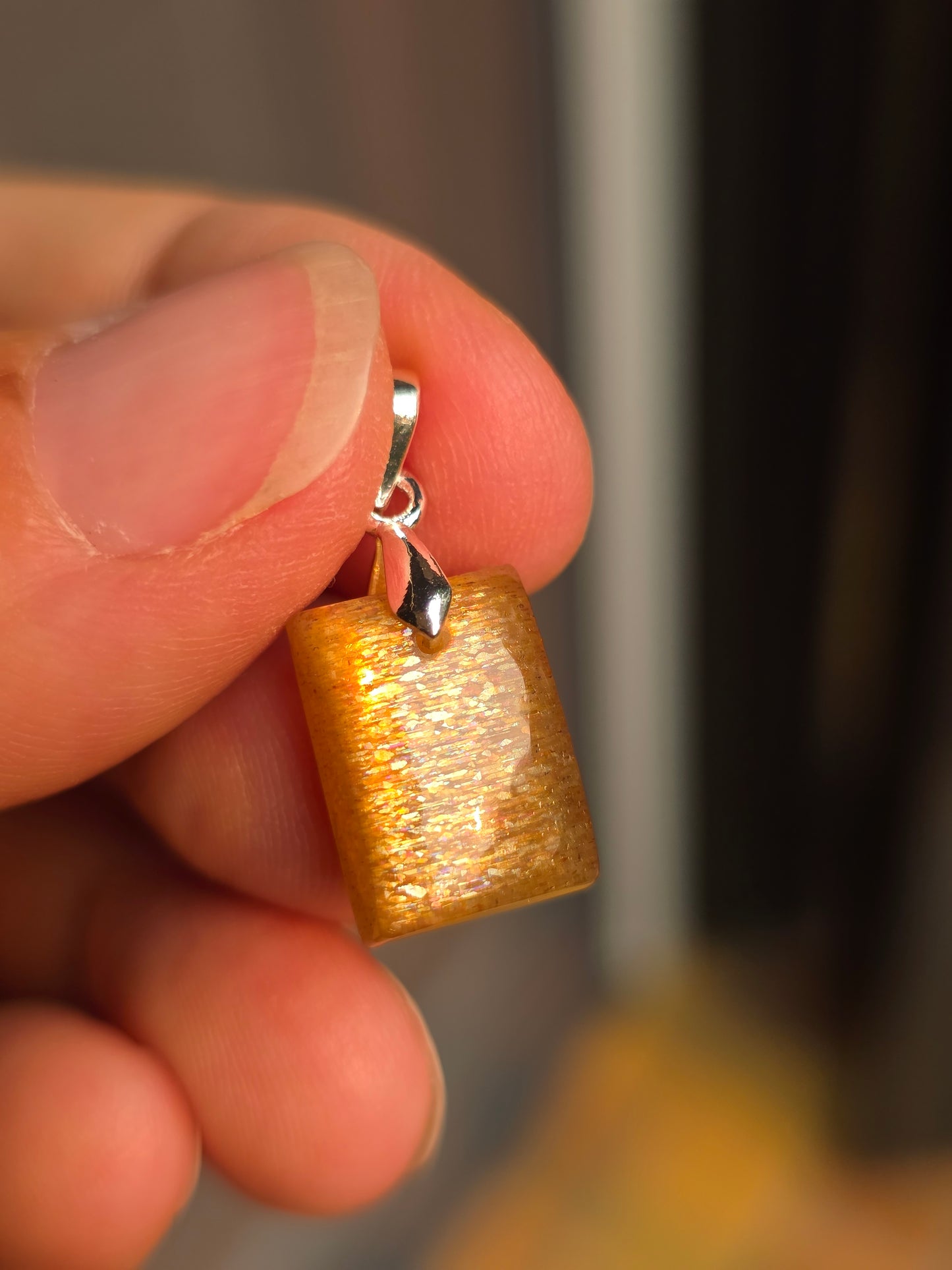 Pendentif Pierre de soleil n°1