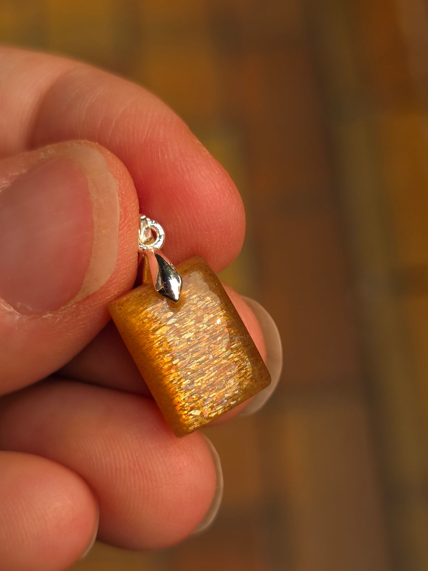Pendentif Pierre de soleil n°1