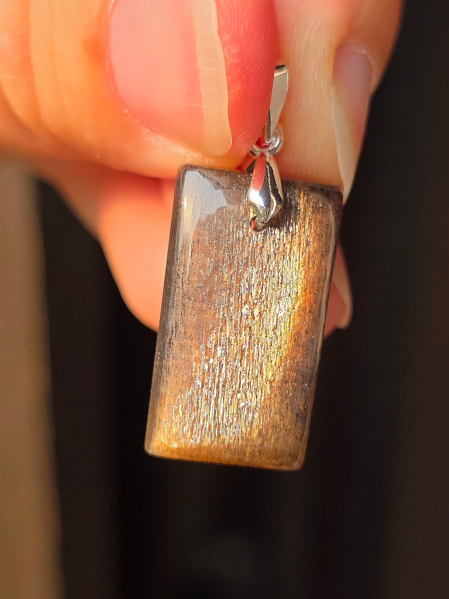 Pendentif Pierre de soleil n°4