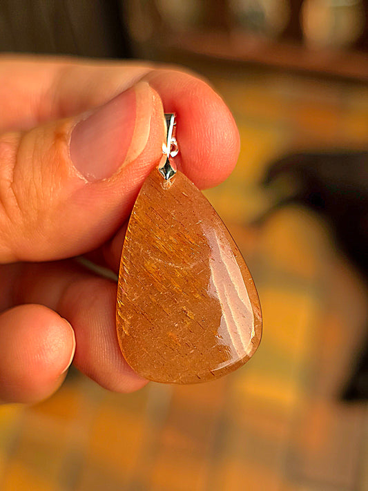 Pendentif Pierre de soleil n°7