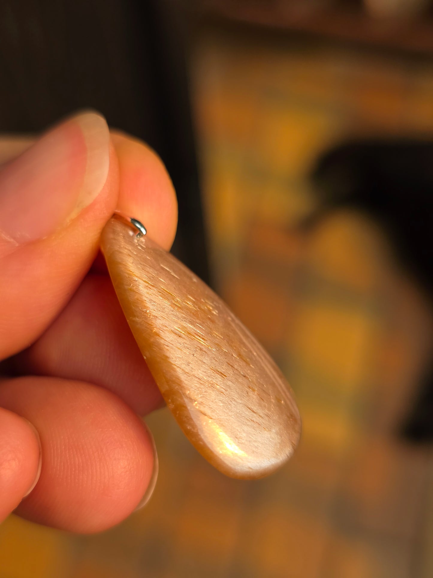 Pendentif Pierre de soleil n°7
