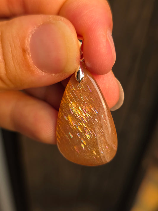 Pendentif Pierre de soleil n°7