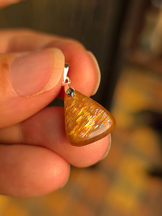Pendentif Pierre de soleil n°10