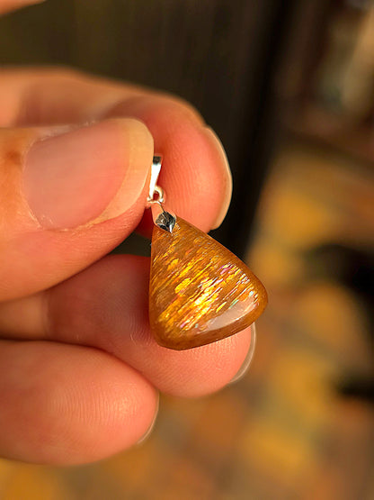 Pendentif Pierre de soleil n°10