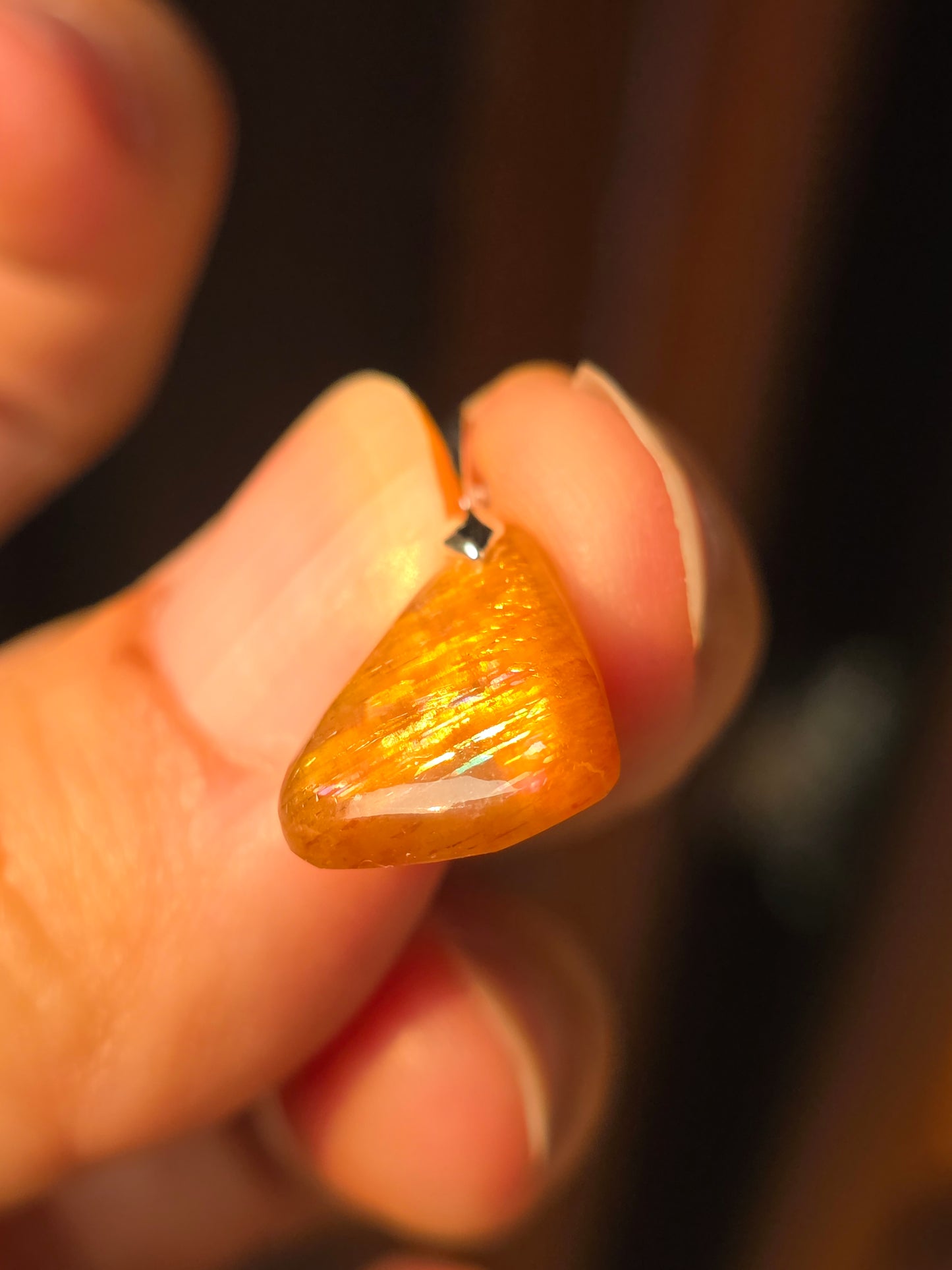 Pendentif Pierre de soleil n°10