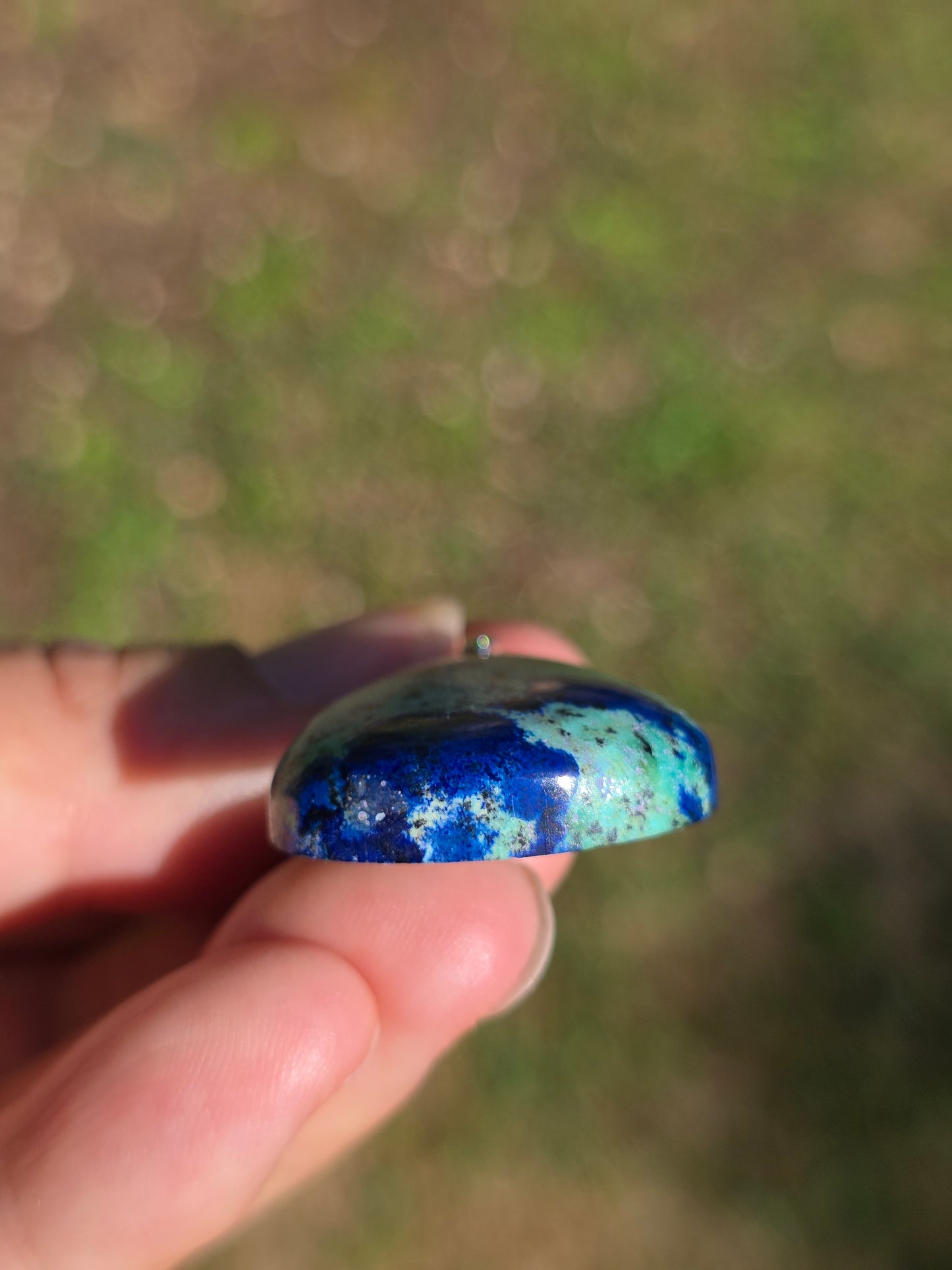 Pendentif Azurite Malachite n°6
