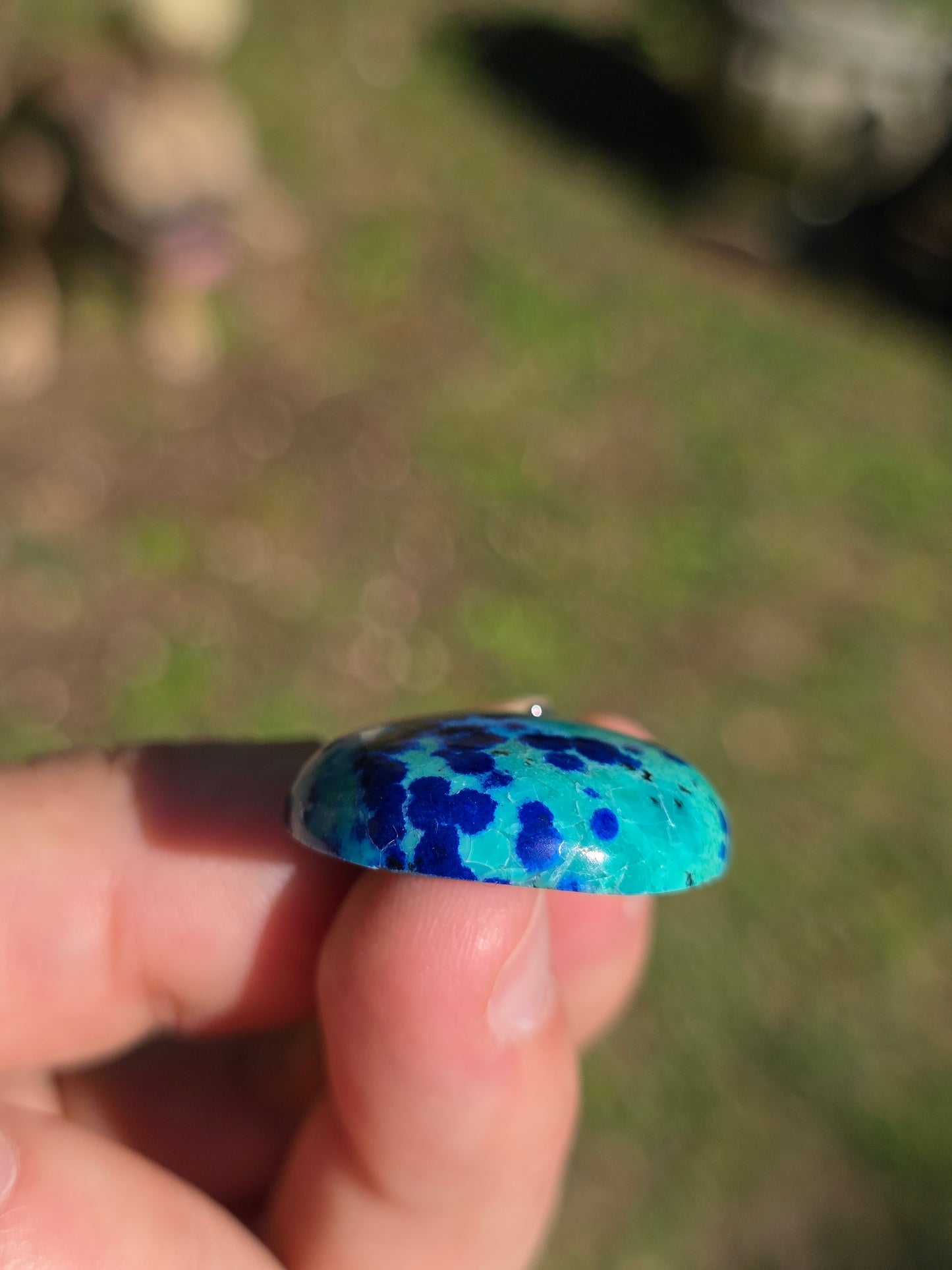 Pendentif Azurite Malachite n°7