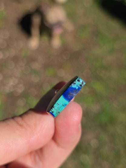 Pendentif Azurite Malachite n°8
