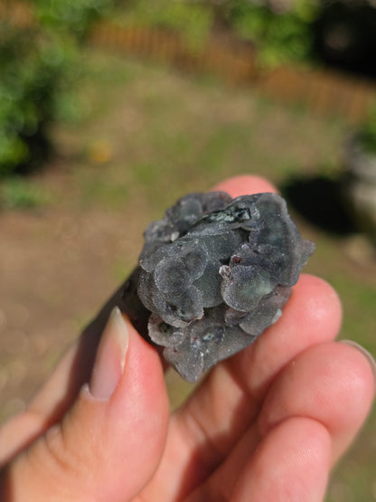 Calcédoine d'Inde avec heulandite rouge n°29