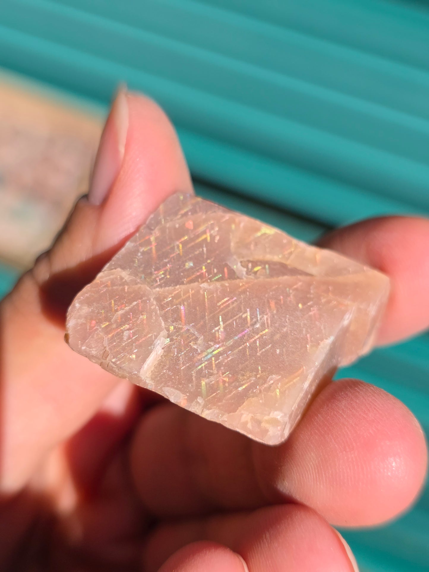 Pierre de soleil Rainbow Lattice n°17