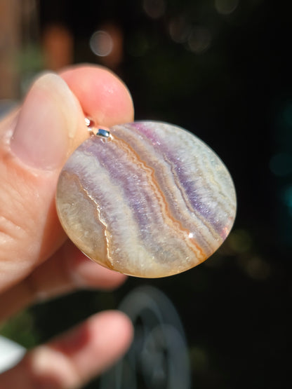 Pendentif Améthyste et Agate de Châtelperron n°5