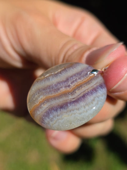 Pendentif Améthyste et Agate de Châtelperron n°5