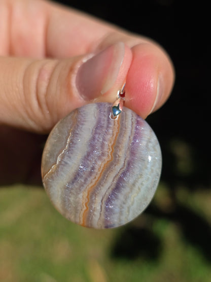 Pendentif Améthyste et Agate de Châtelperron n°5