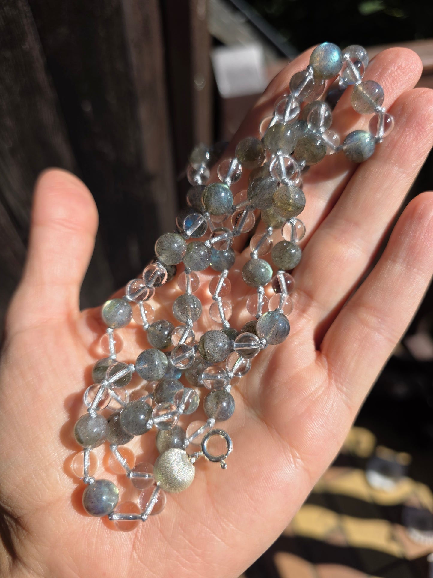 Collier Mala "Lumière Boréale"