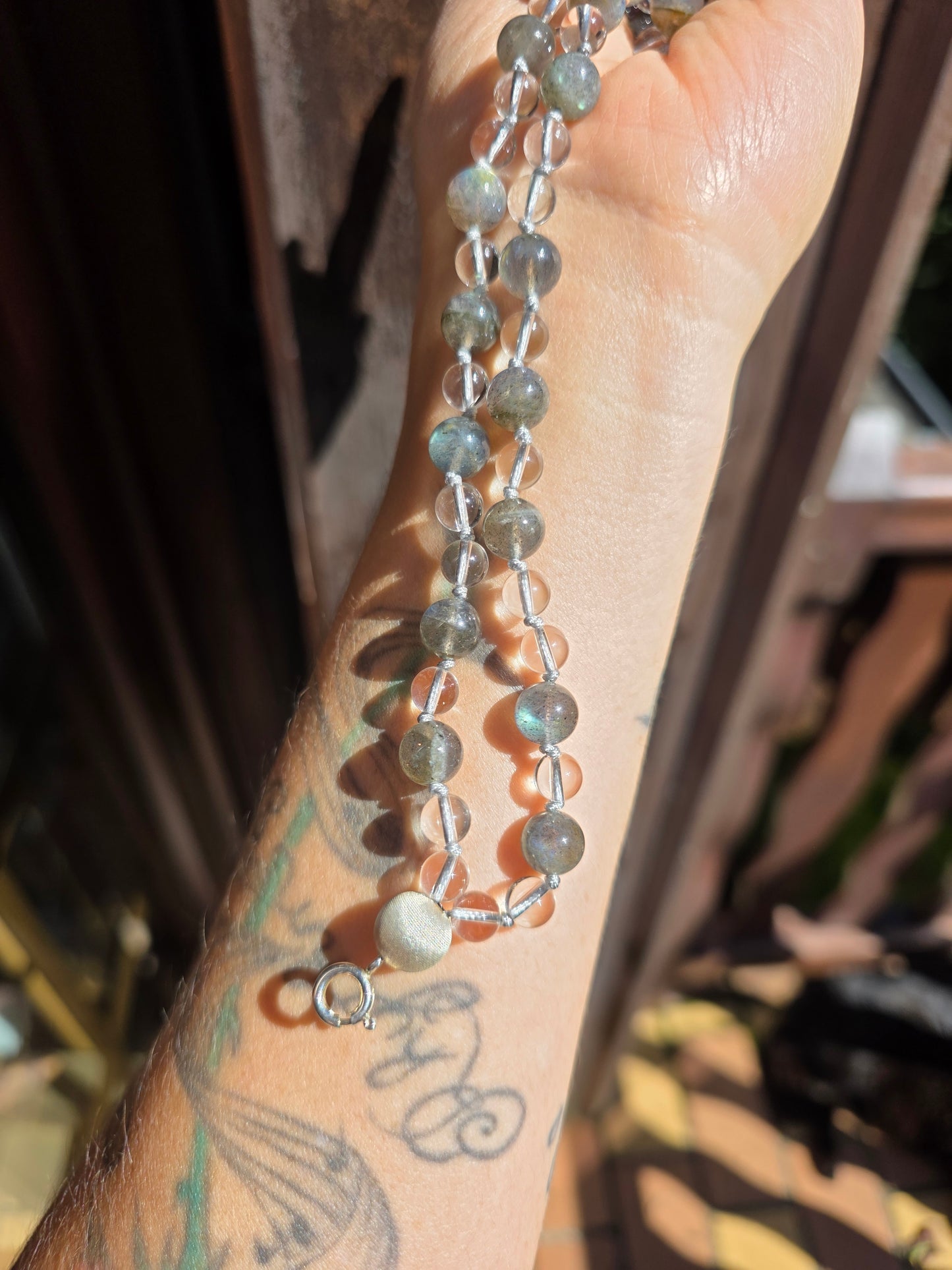 Collier Mala "Lumière Boréale"