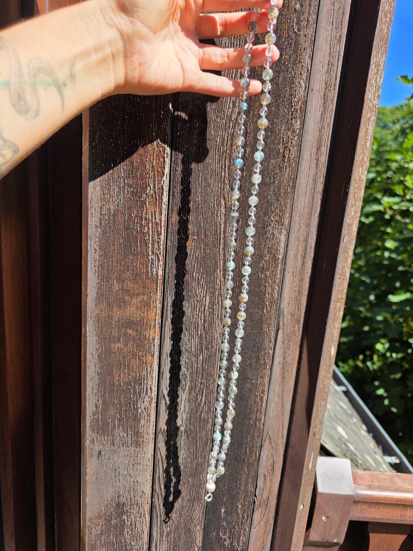 Collier Mala "Lumière Boréale"