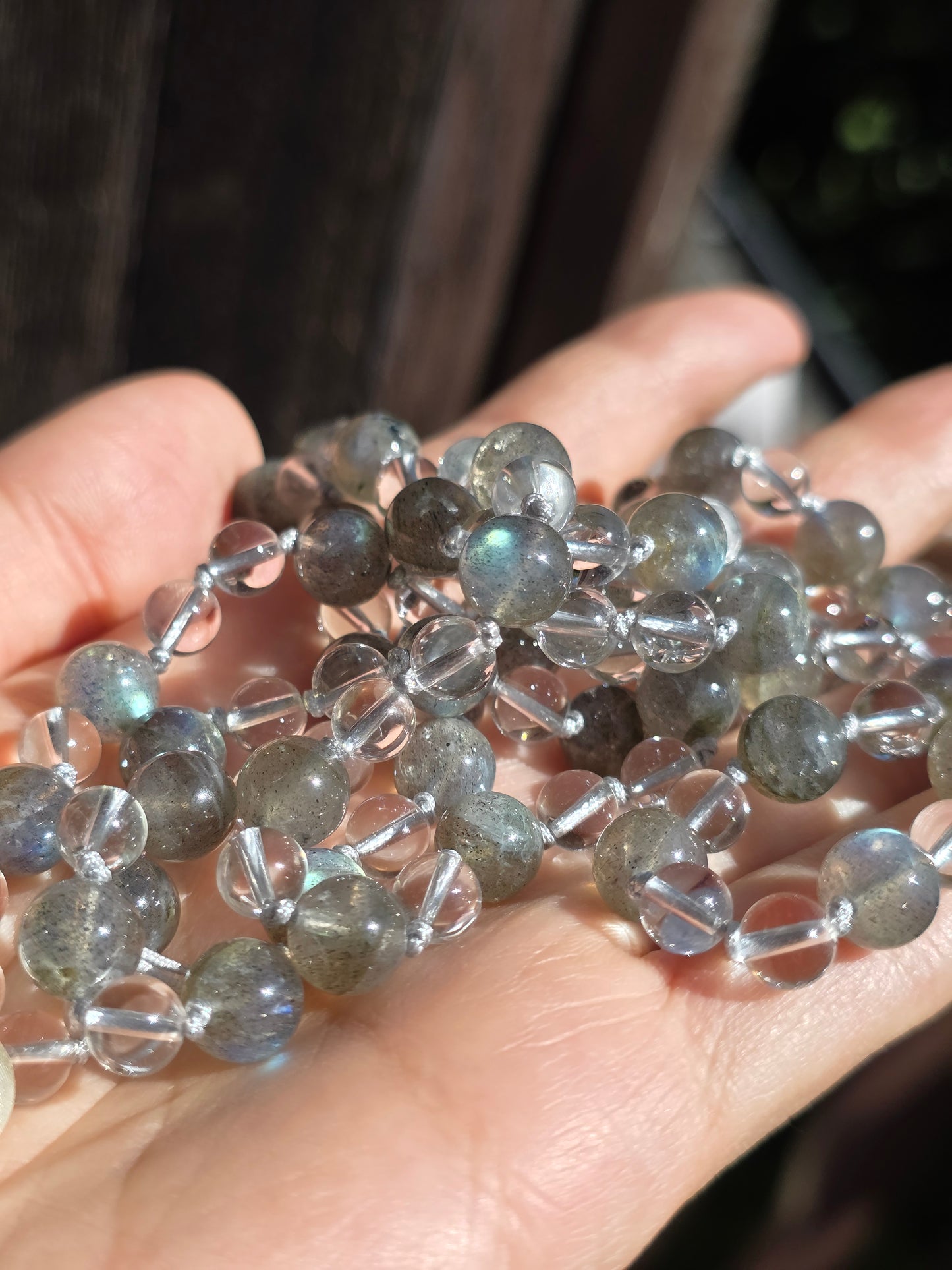 Collier Mala "Lumière Boréale"