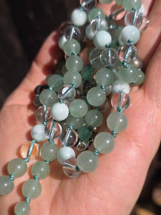 Collier Mala "Gardienne des vents"