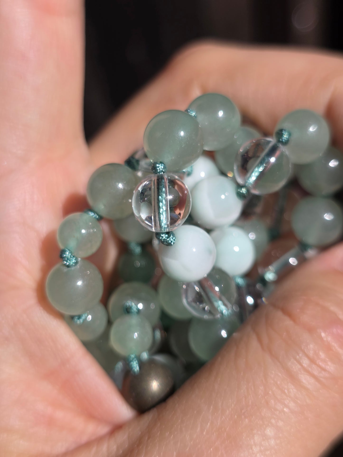 Collier Mala "Gardienne des vents"