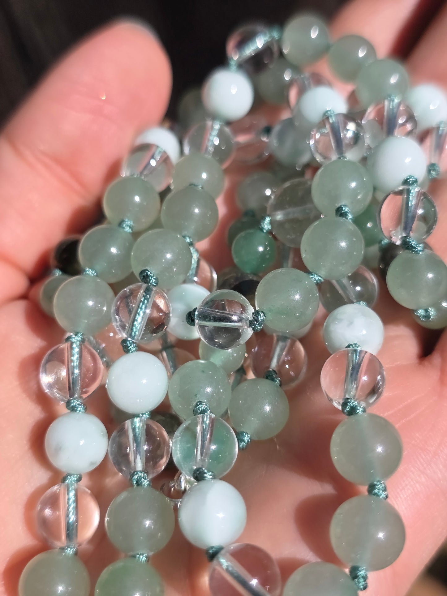 Collier Mala "Gardienne des vents"