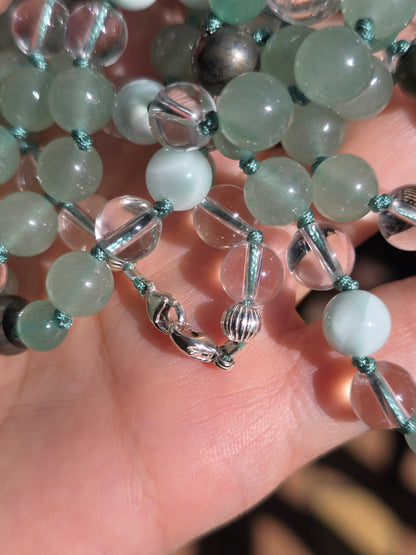 Collier Mala "Gardienne des vents"