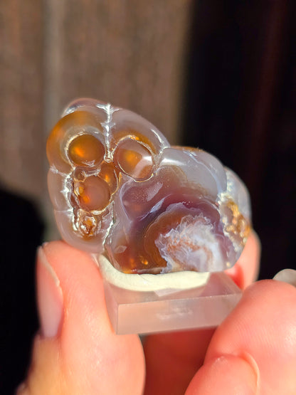 Agate feu du Mexique A3