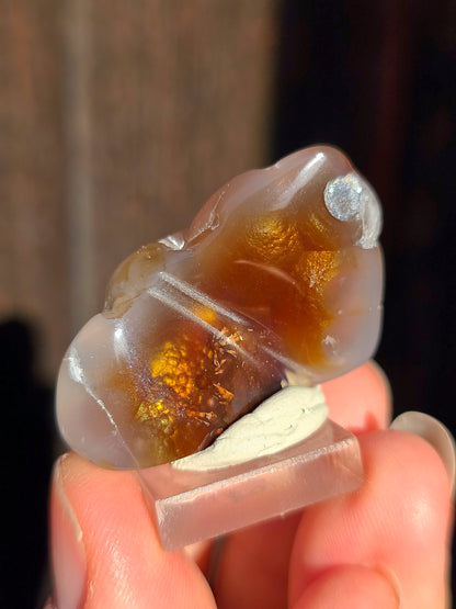 Agate feu du Mexique A3