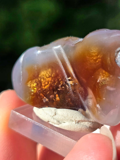 Agate feu du Mexique A3