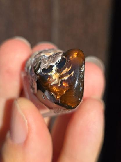 Agate feu du Mexique A4