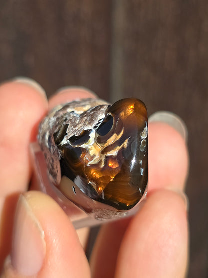 Agate feu du Mexique A4