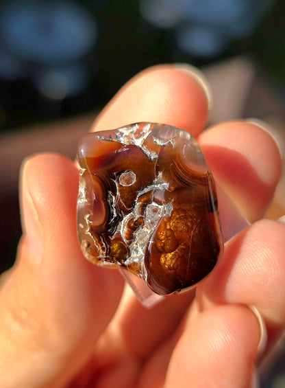 Agate feu du Mexique A8