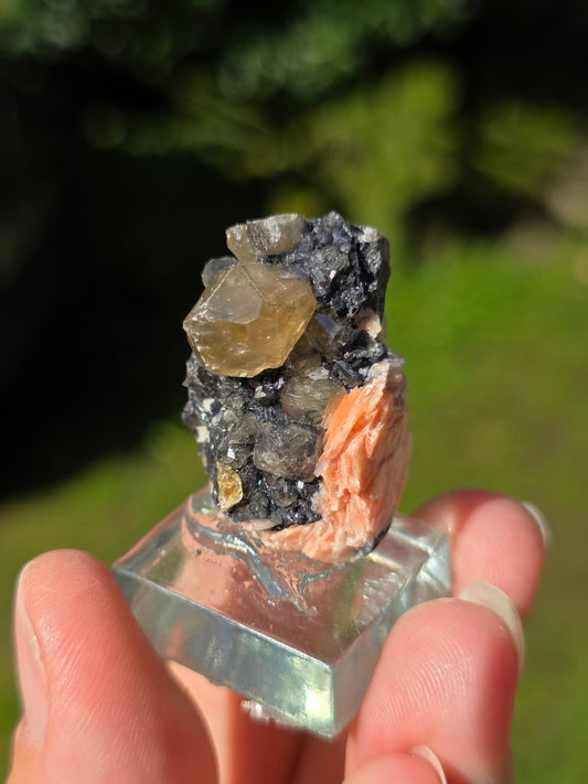 Cérusite et Baryte du Maroc