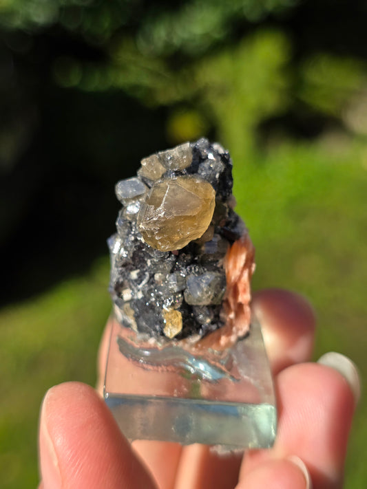 Cérusite et Baryte du Maroc