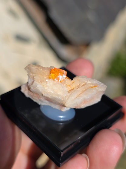 Wulfénite du Maroc n°6