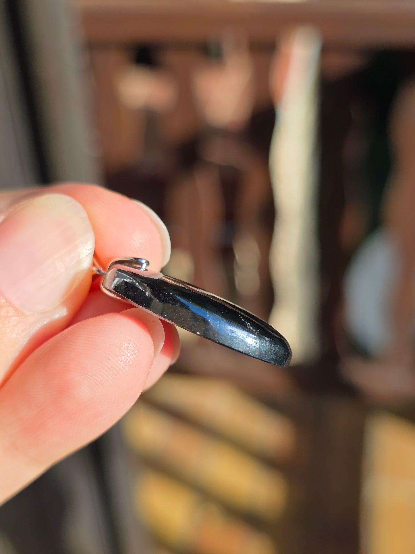 Pendentif Psilomelane