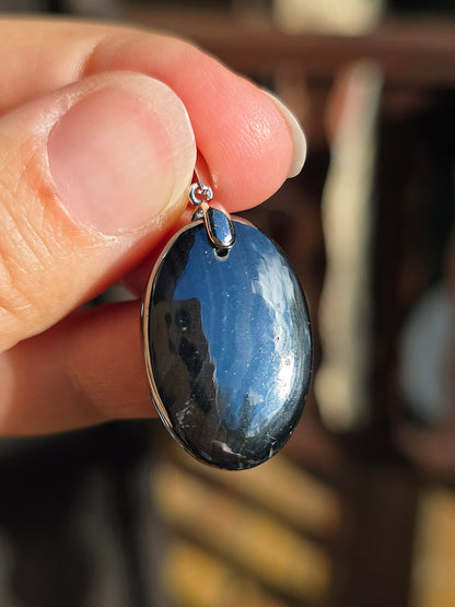 Pendentif Psilomelane