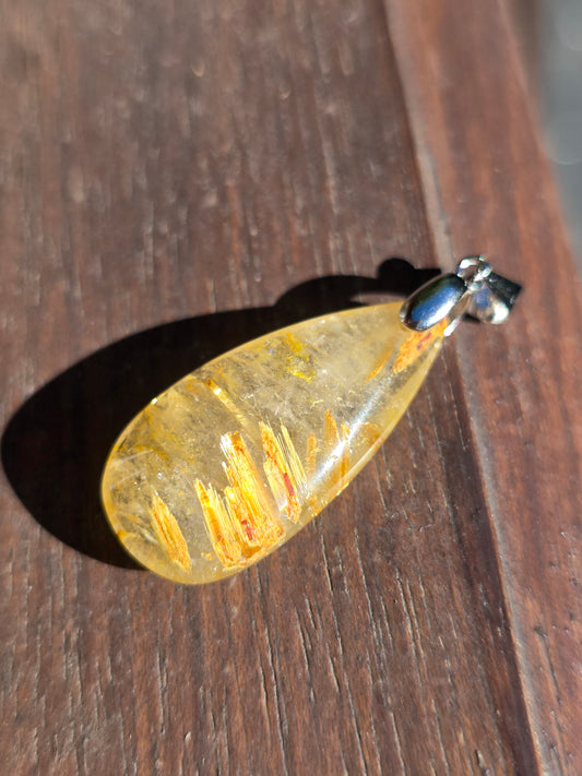 Pendentif Rutile n°1