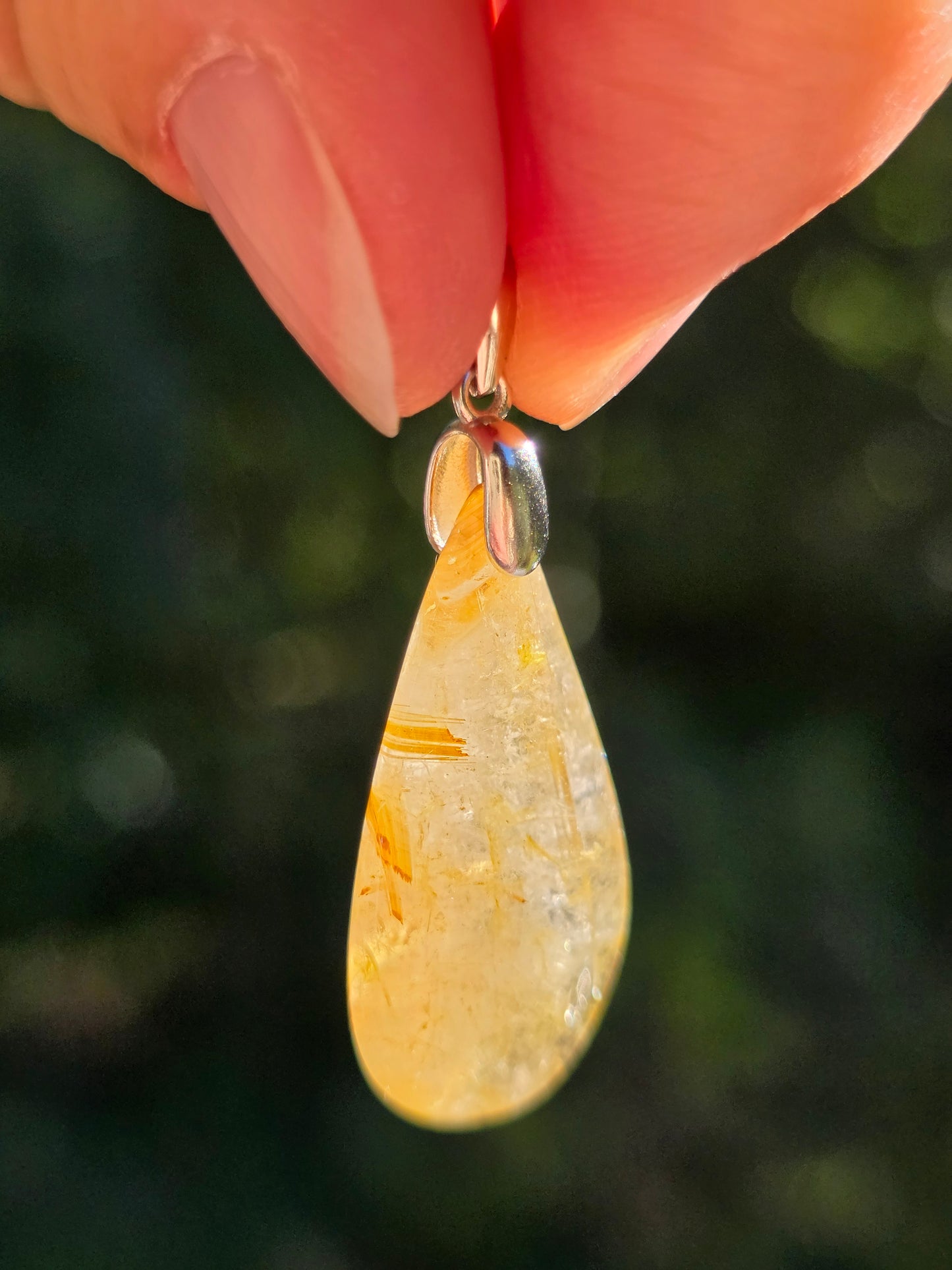 Pendentif Rutile n°1