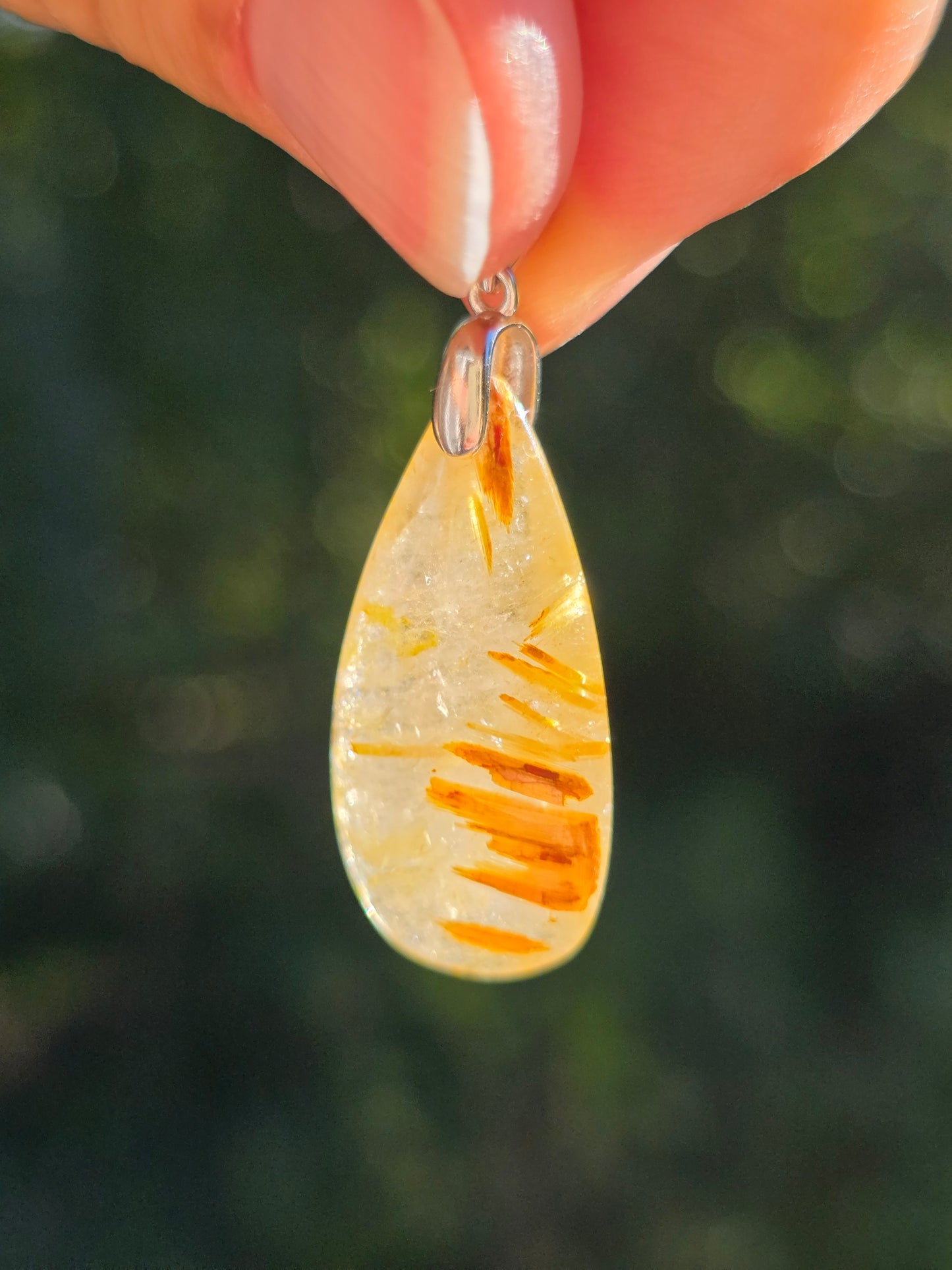 Pendentif Rutile n°1