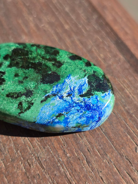 Pendentif Malachite et Azurite
