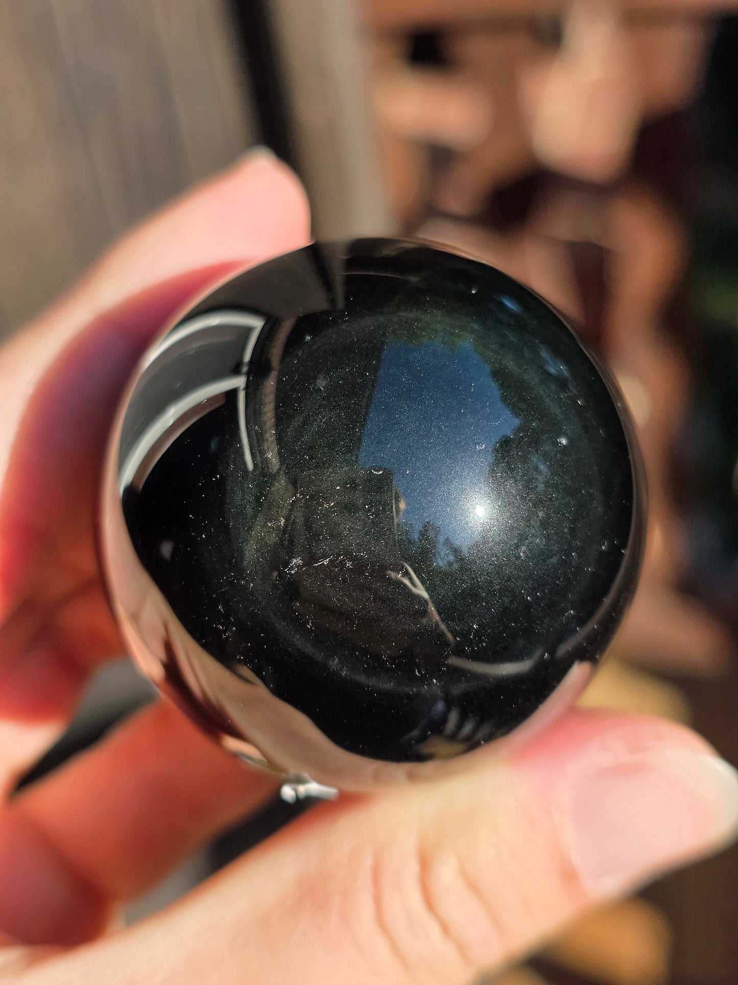 Sphère Obsidienne oeil céleste A