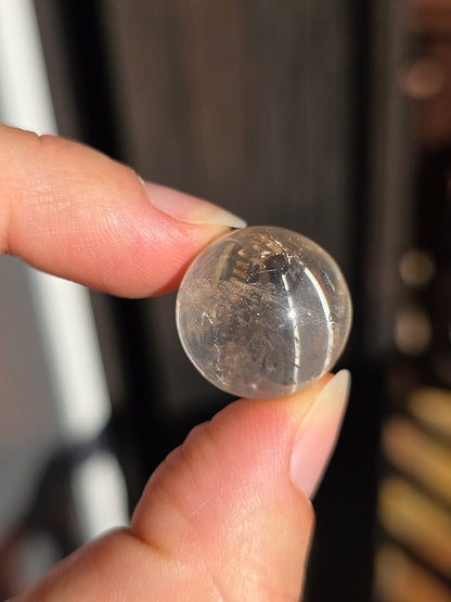 Mini sphère Quartz rutile B