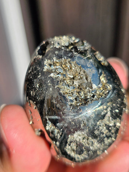 Oeuf en Pyrite du Pérou B