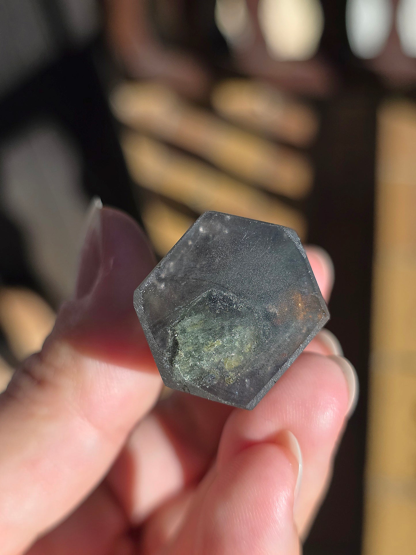Pointe Chlorite (Lodolite) A