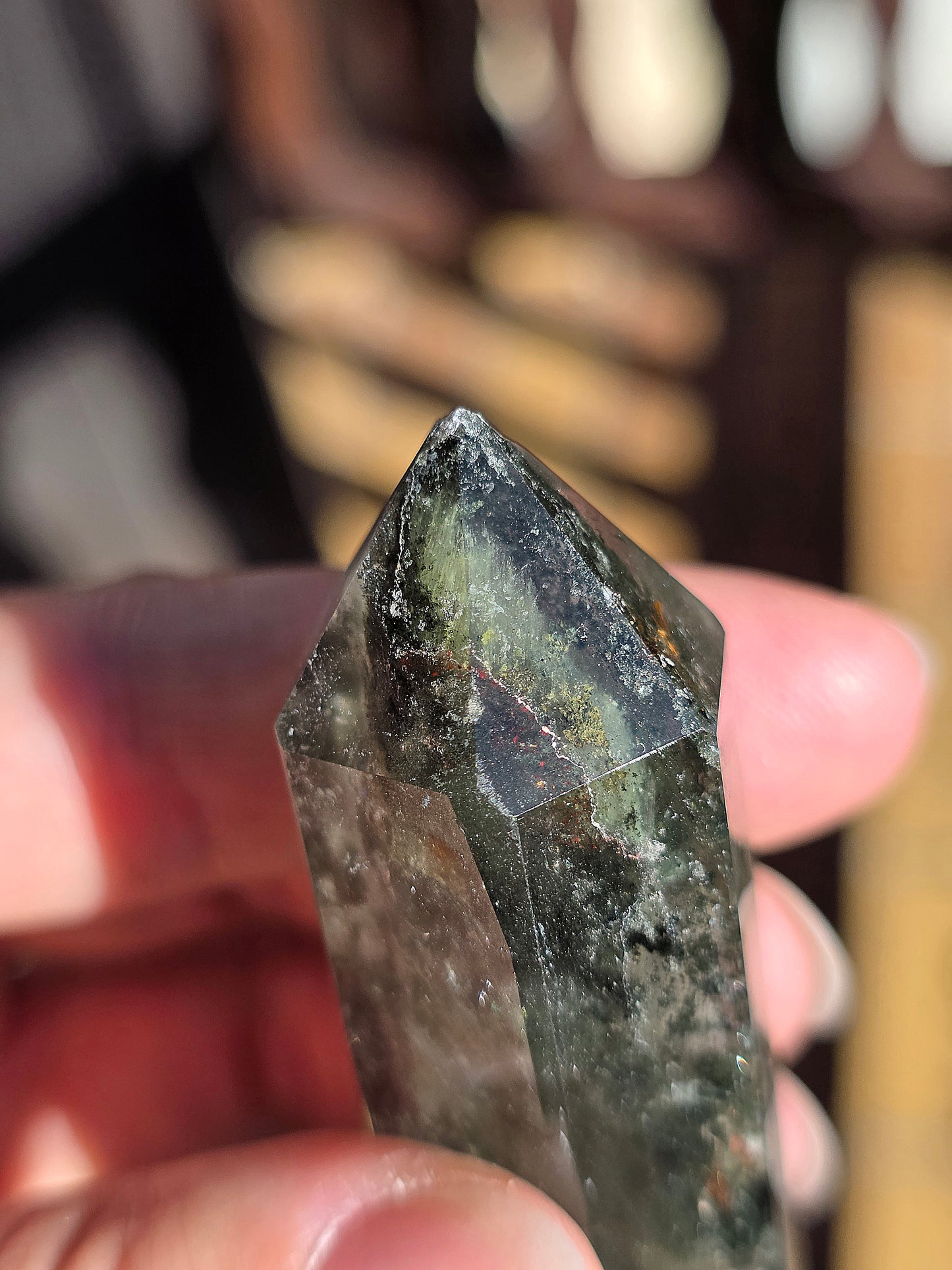 Pointe Chlorite (Lodolite) A