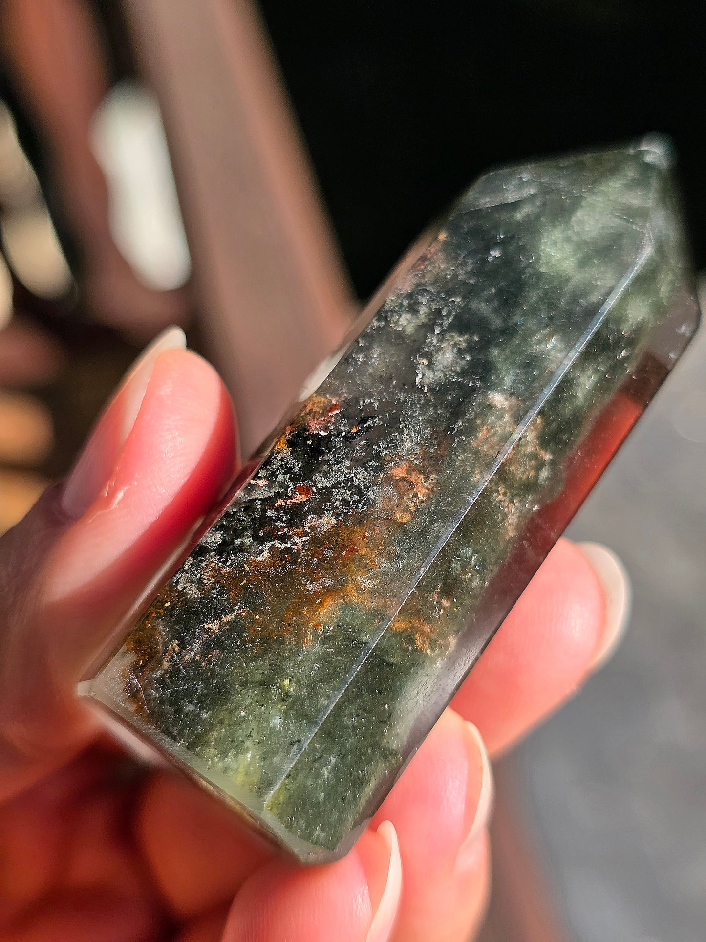 Pointe Chlorite (Lodolite) A