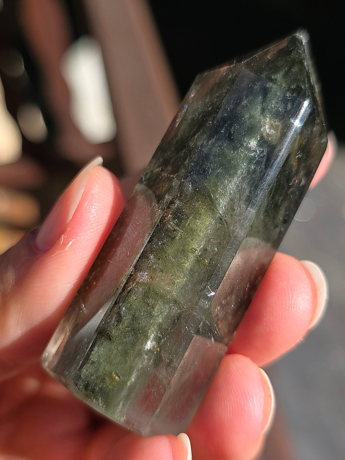Pointe Chlorite (Lodolite) A
