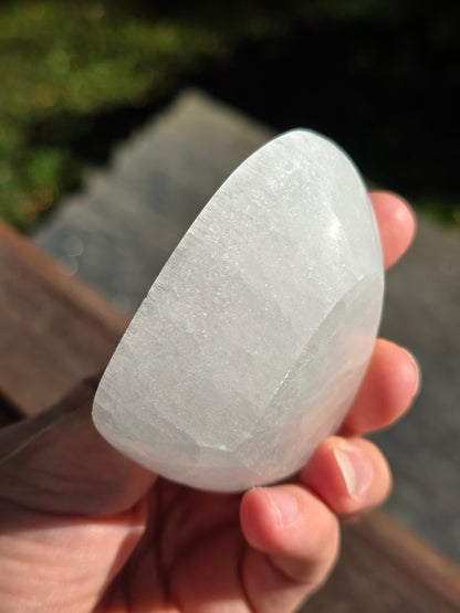 Petit bol cœur Sélénite