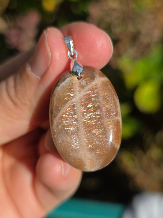 Pendentif Pierre de soleil n°1