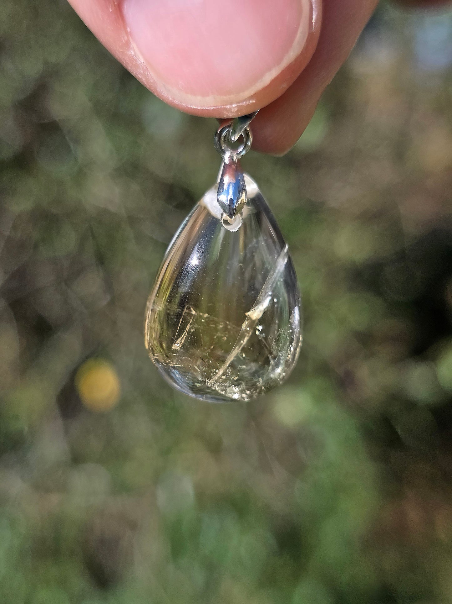 Pendentif Citrine naturelle A